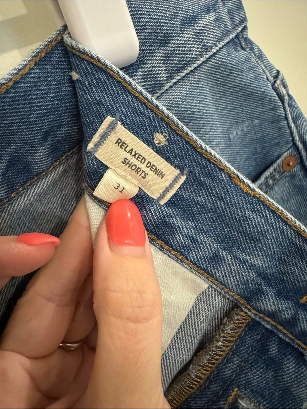 Madewell Relaxed Denim Shorts